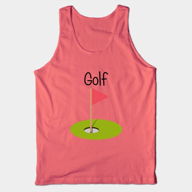 Golf Tank Top by EclecticWarrior101